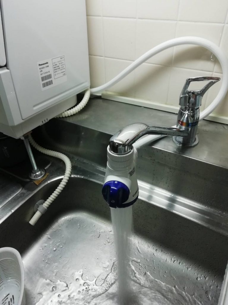 分岐水栓なしでプチ食洗NP-TCR4を取り付ける裏技紹介 | お得なpcライフ